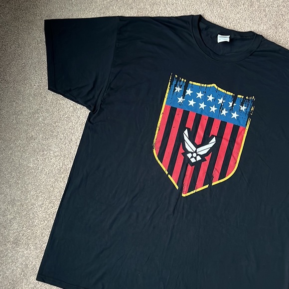 Fruit of the Loom Air Force T-Shirt - Picture 4 of 6